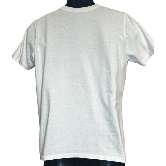 40 Years Of Dayton Pride White Graphic Short Sleeve T-Shirt Ladies Medium - Picture 2 of 3